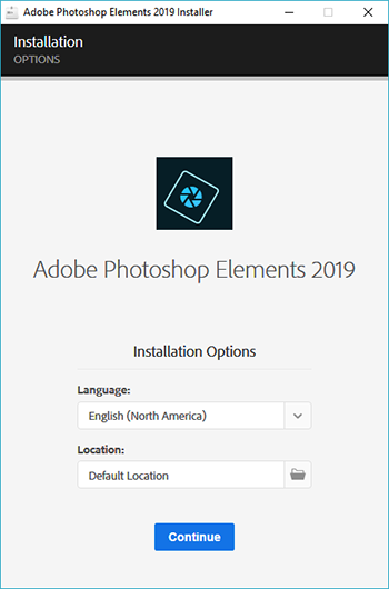 Need adobe id for photoshop element 2019 online